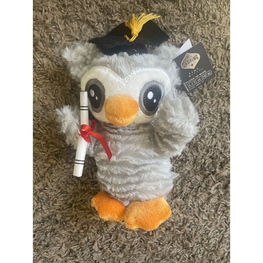 Dashing Fine Gifts Graduation Plush Owl In Class Of 2021 Mug Gift (B)